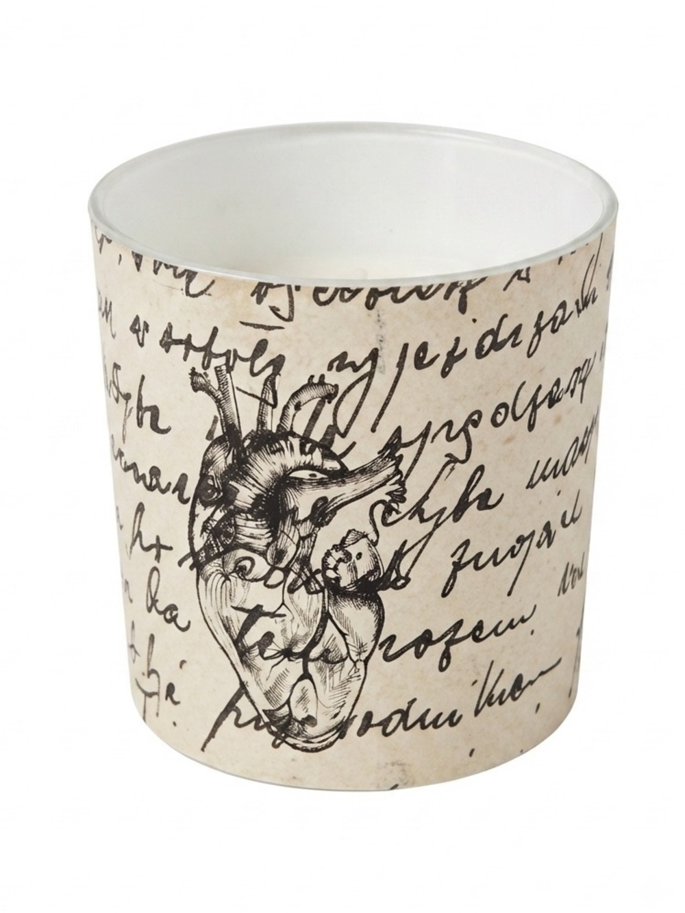 Ashland Spooky Sprinkles Anatomical Heart Scented Candle Wooden Wick Gothic